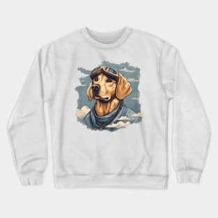 Aviator retriever Crewneck Sweatshirt